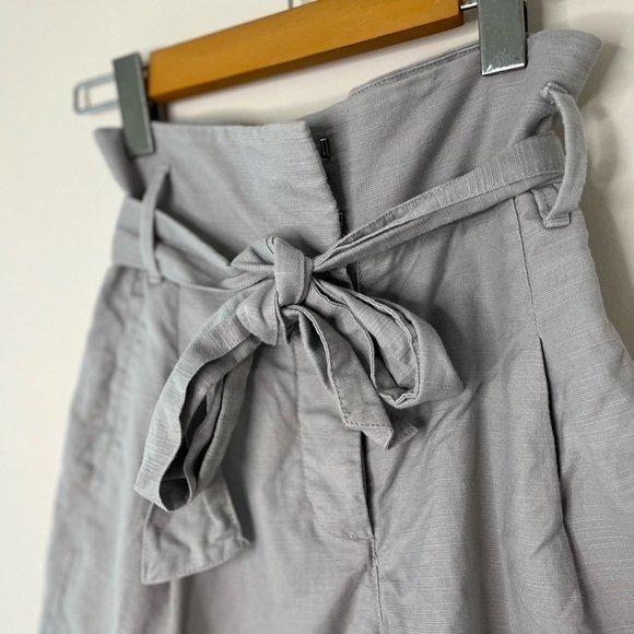 ARITZIA Wilfred Paper Bag Tie High Waisted Shorts - Picture 3 of 9